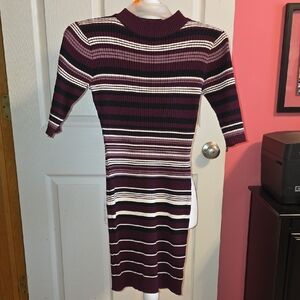 Striped Midi Dress